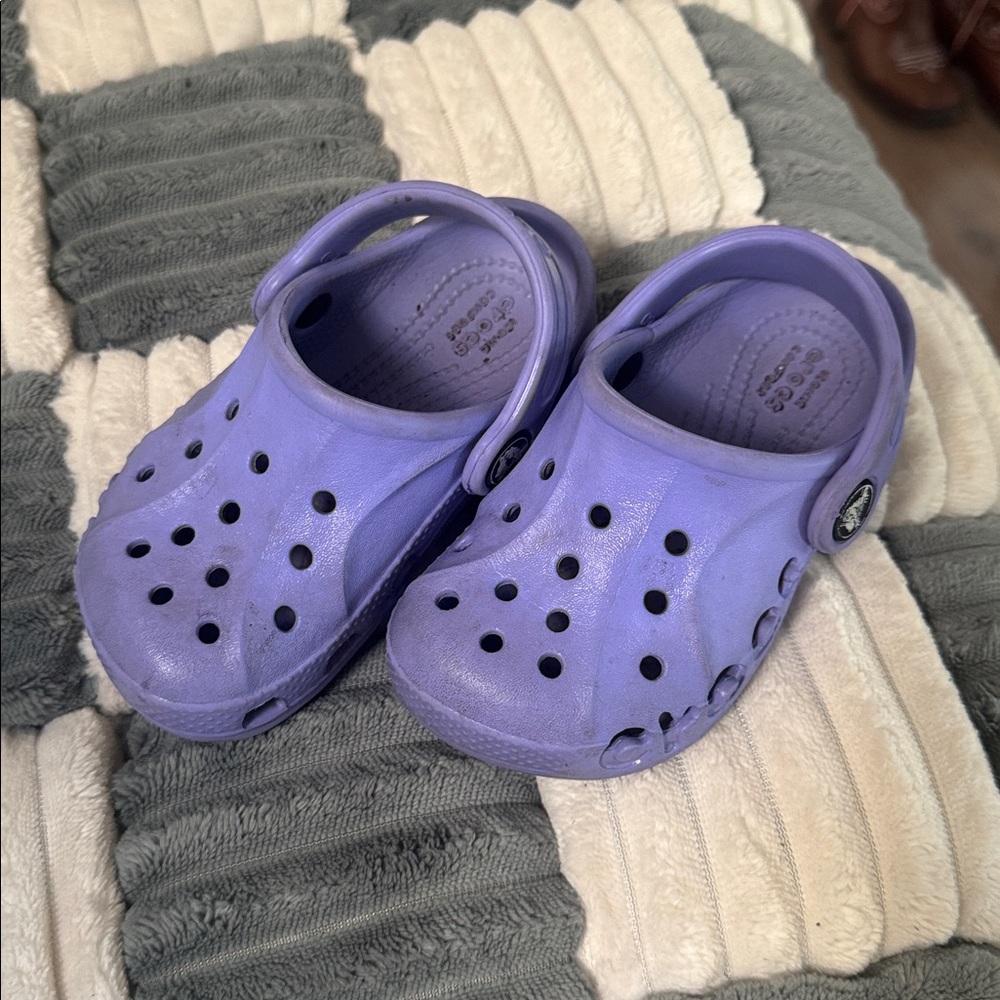 CROCS Kids Purple Sandals